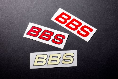 BBS リムステッカー